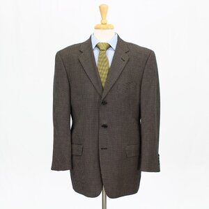 Joseph Abboud 42R Brown HT 3-Button Sport Coat Blazer Jacket B672